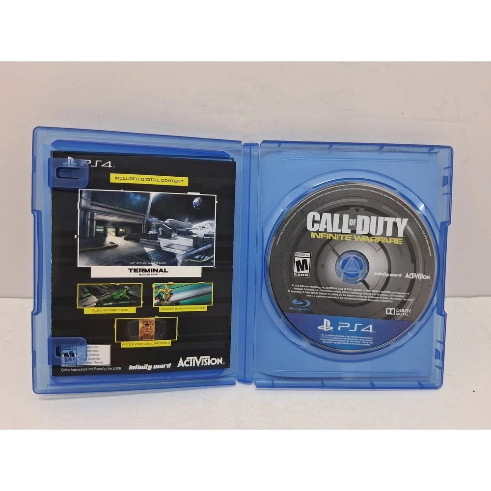 Call of Duty Infinite Warfare Legacy Edition PS4 Modern Warfare Remastered 2016